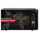 LG Convertible Microwave Oven with Air Fry | Charcoal Lighting Heater | 28 L | Black | MJEN286UGWF