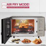 LG Convertible Microwave Oven with Air Fry | Charcoal Lighting Heater | 28 L | Black | MJEN286UGWF