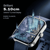 Fastrack Revolt FS3 Smart Watch | Silver and Dark Blue