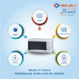 BAJAJ 17 L Solo Microwave Oven-1701MT | White