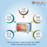 BAJAJ 35-Litre Oven Toaster Grill (OTG) | Stainless Steel
