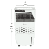 BAJAJ 36 L Tower Air Cooler TMH36 SKIVE 480119 | White