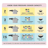 Bajaj PCX 5 Outer Lid Pressure Cooker | 5 LTR | Silver