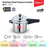 Impex EP Induction Base Pressure Cooker | Stainless Steel