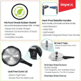 IMPEX ECO Induction Bottom Pressure Cooker | 5 L | Aluminium