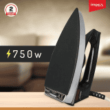 Impex Showy Dry Iron | 750 W | Black