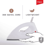 Impex Ritzy Dry Iron | 1000 W | White