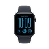 Apple Watch SE 3 | GPS | 44mm | Midnight Aluminium Case With Navy Blue Sports Band | M/L | MJL94HN/A