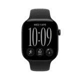 Apple Watch Series 12 | GPS + Cellular | 46mm | Black Aluminium Case with Black Sport Band | S/M | MJG84HN/A