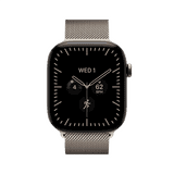 Apple Watch Series 12 | GPS + Cellular | 42mm | Natural Titanium Case with Natural Milanese Loop | MJGH4HN/A