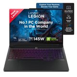 Lenovo Legion 5 AI Powered Gaming Laptop | Intel Core Ultra 9 275HX | 16 GB | 512 GB | Windows 11 Home | Black | 83F000BSIN