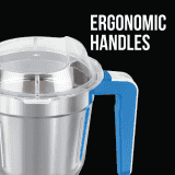 Havells Maxx Grind 750 Watt Mixer Grinder with 3 Stainless Steel Jar and Overload indicator | Blue