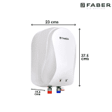 Faber Instant Water Geyser | FWG Insta | 3 L | 3000 W | White