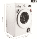IFB 6 kg 5 Star Fully Automatic Front Load with In-built Heater-EVA ZX | White