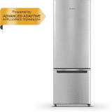 Whirlpool 325 L Frost Free Double Door Bottom Mount 3 Star Refrigerator | Omega Steel | IFPRO BM INV 340 ELT OMEGA STEEL (3S)-N