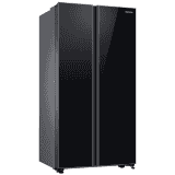 Samsung 700 L with Inverter Side by Side Refrigerator | RS72R50112C/TL | Black