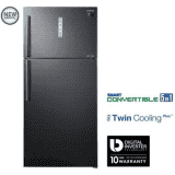 SAMSUNG 670 L Frost Free Double Door 2 Star Refrigerator | Black Inox | RT65K7058BS/TL