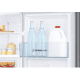 SAMSUNG 253 L Frost Free Double Door 3 Star Refrigerator with Base Drawer-RT28T3123SL/HL | EZ Clean Steel