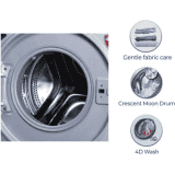 IFB Fully Automatic Front Load | 8 kg | with In-built Heater | Grey | Senator WSS steam