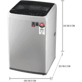 LG Fully Automatic Top Load Washing Machine | 7 kg | Smart Inverter Motor | Silver | T70SPSF2Z