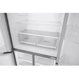 LG 594 L Frost Free Side by Side Refrigerator with Four Door | Shiny Steel | GC-B22FTLPL