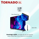 Hisense A73F -139 cm (55 inch) -Ultra HD (4K) LED Smart Android TV with 102W JBL 6 Speakers-Atmos-55A73F | black