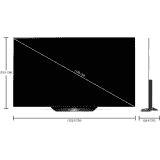 LG 139 cm | 55 inch | OLED Ultra HD (4K) Smart TV-OLED55BXPTA | Black