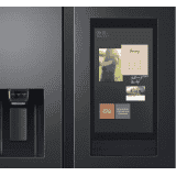 SAMSUNG 657 L Frost Free Side by Side Refrigerator | Gentle Black Matt | RS74T5F01B4/TL
