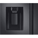 SAMSUNG 657 L Frost Free Side by Side Refrigerator | Gentle Black Matt | RS74T5F01B4/TL