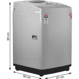 IFB 6.5 kg Fully Automatic Top Load -TL RSS 6.5 kg Aqua | Grey
