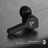 boAt-Airdopes 408 | In-Ear Truly Wireless Earbuds with Mic | Active Black
