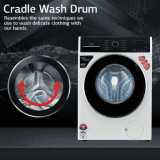IFB 6.5 Kg 5 Star Fully Automatic Front Load Washing Machine-Elena ZX | White