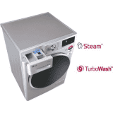 LG 7 Kg 5 Star Inverter Wi-Fi Fully-Automatic Front Loading Washing Machine | FHT1207ZWL | Luxury Silver