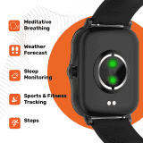 Fire-Boltt Beast SpO2 with Largest Display Size | Full Touch Smart Watch Long Battery Life | Black