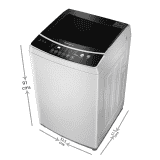 Kelvinator 7 Kg Top Loading Fully Automatic Washing Machine | KWT-A700LG | Grey