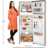 LG Frost-Free Double Door Refrigerator | 291 L | 2 Star | Inverter Wi-Fi | Steel | GL-C322KPZY