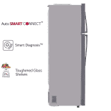 LG 360 Litres 3 Star Frost Free Inverter Double Door Refrigerator | GL-T402JPZ3 | Grey