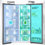 LG 687 L Frost Free Inverter Linear Side-by-Side Refrigerator | GC-B247SLUV | Steel
