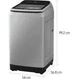Samsung 7.0 Kg Inverter 5 star Fully-Automatic Washing Machine | WA70N4561SS/TL | Grey