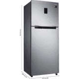 SAMSUNG 394 L Frost Free Double Door 2 Star Refrigerator | RT39M5538S8/TL | Grey
