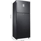 SAMSUNG 478 L Frost Free Double Door 2 Star Refrigerator | RT49K6338BS/TL | Black