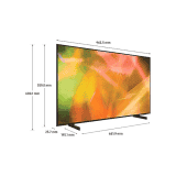 Samsung 8 Series | 108 cm (43 inch) | Ultra HD 4K LED Smart TV | UA43AU8000KLXL | Black