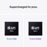 APPLE Macbook Pro M1 Pro Chip | 8-core CPU and 14-core GPU |  M1 Pro | 16 GB/512 GB SSD/Mac OS Monterey | MKGR3HN/A | Silver