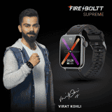 Fire-Boltt Supreme | Borderless LTPS UHD PRO | Smart Watch | Black