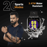 Fire-Boltt Supreme | Borderless LTPS UHD PRO | Smart Watch | Black