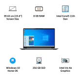 Lenovo IdeaPad Slim 3 Core i5 11th Gen | 16 GB/512 GB SSD | 15.6 inch Thin and Light Laptop  | Graphite Grey