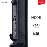 IMPEX HD Ready LED TV | 81.28 cm (32 inch) | Black | Gloria 32 AY20 Bezel Less