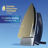 Crompton Rhino Plus 1250 Watt Blue Heavy weight Dry Iron ACGEI-RHINOPLUS | Golden American Heritage Coating