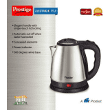 Prestige PKOSS 1.5 Electric Kettle-1.5 L | Silver