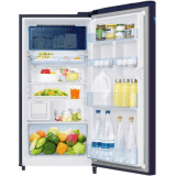 Samsung 192L 4 Star Direct Cool Single Door Refrigerator | RR21A2J2XBZ/HL | Midnight Blossom Black